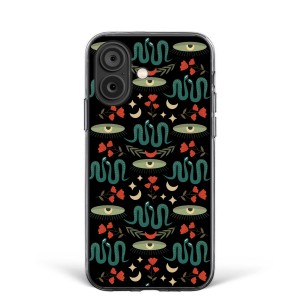 Чехол для iPhone 16 "Змейки" №27