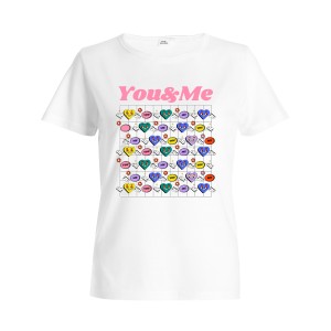 Футболка женская "Ты и Я"