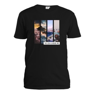 Футболка мужская "Море"