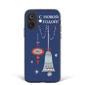 Чехол для iPhone 16 "С Новой Годой" №29