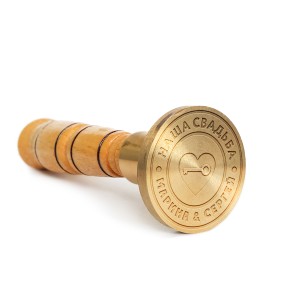 Свадебная печать D30 "Лавандовая сказка"