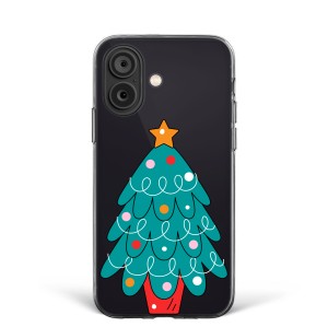 Чехол для iPhone 16 "Ёлка новогодняя" №31