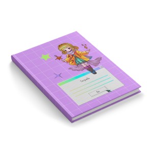 Тетрадь 40 листов "Чиби"