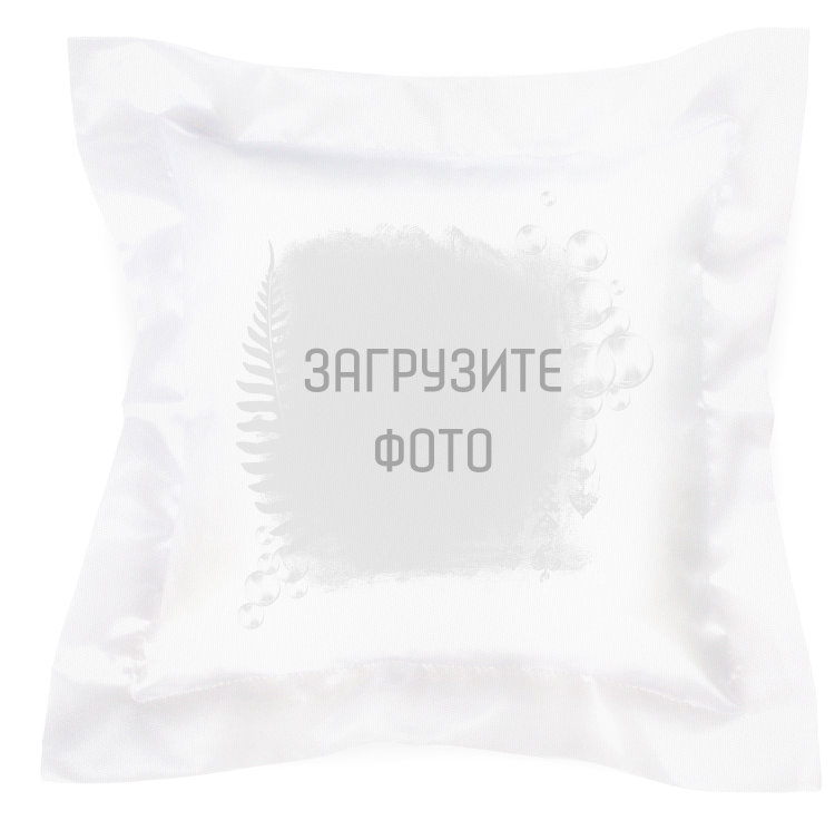 Photo on a  pillow with stitching 40x40 sm №3 