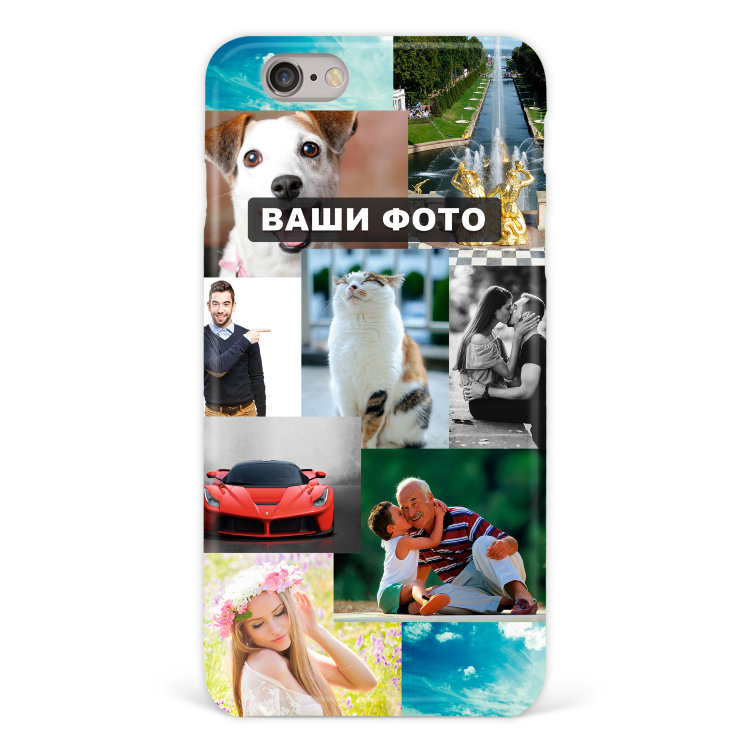 Case for iPhone 6 &quot;Photo collage&quot; №90 