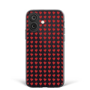 Чехол для iPhone 16 "Сердечки" №37