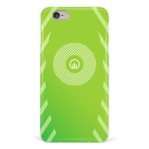 Чехол для iPhone 7 "Зеленый" с логотипом №96
