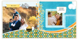 Фотокнига Детская семейная 20x20 см