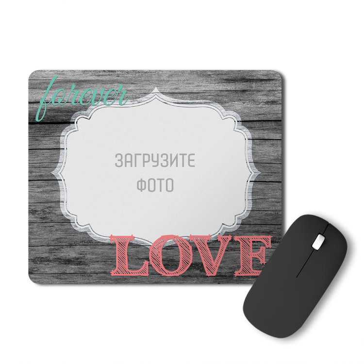 Mousepad &quot;Forever love&quot; with a photo №54 