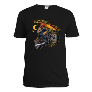 Футболка мужская "Трюк или скорость?"