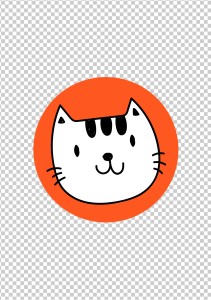 DTF термонаклейка А5 "Коты 5"