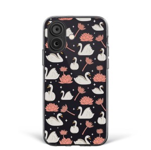 Чехол для iPhone 16 "Лебединое озеро" №46
