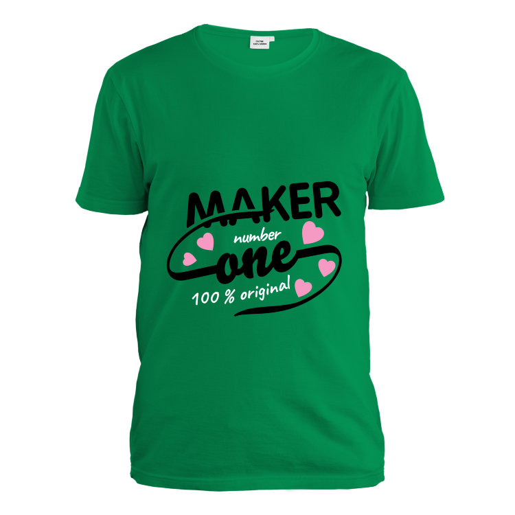 Man t-shirt &quot;Maker №1&quot; 