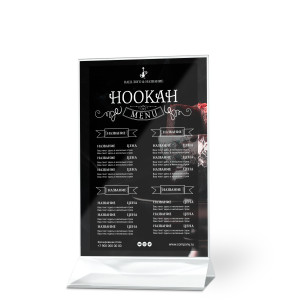 Тейбл-тент пластиковый А5 №18