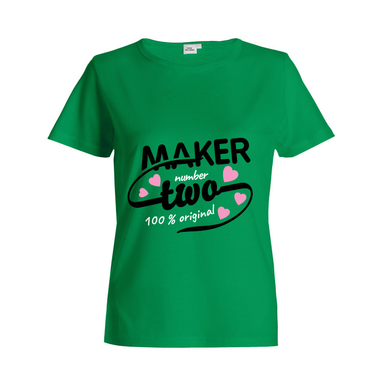 Woman t-shirt &quot;Maker №2&quot; 