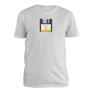 Футболка мужская "Дискета"