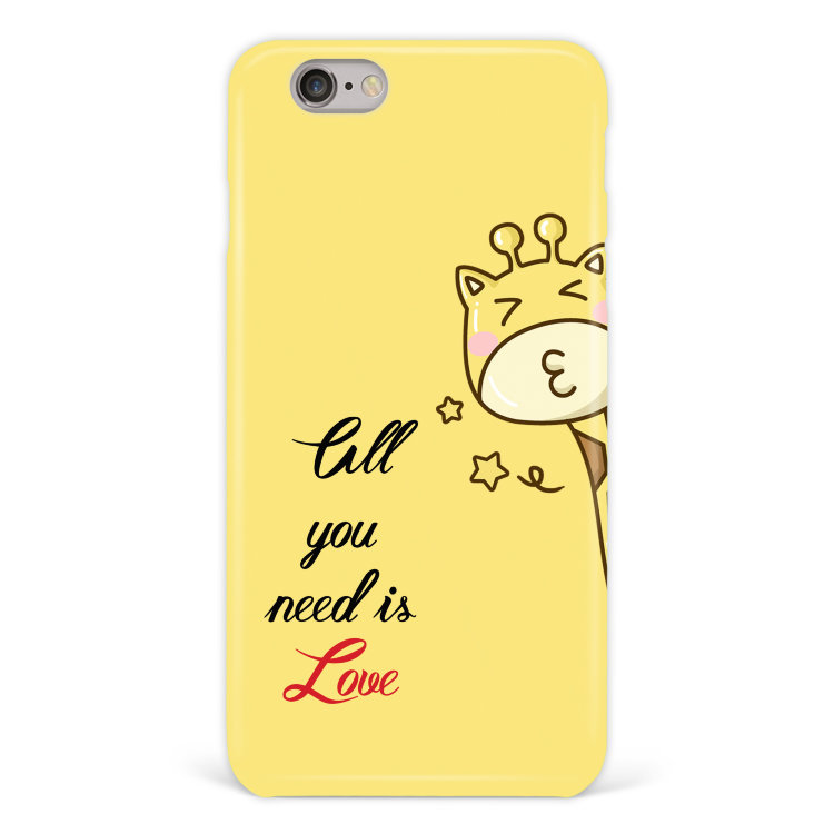 Чехол для iPhone 6 &quot;All you need is love&quot; №125 