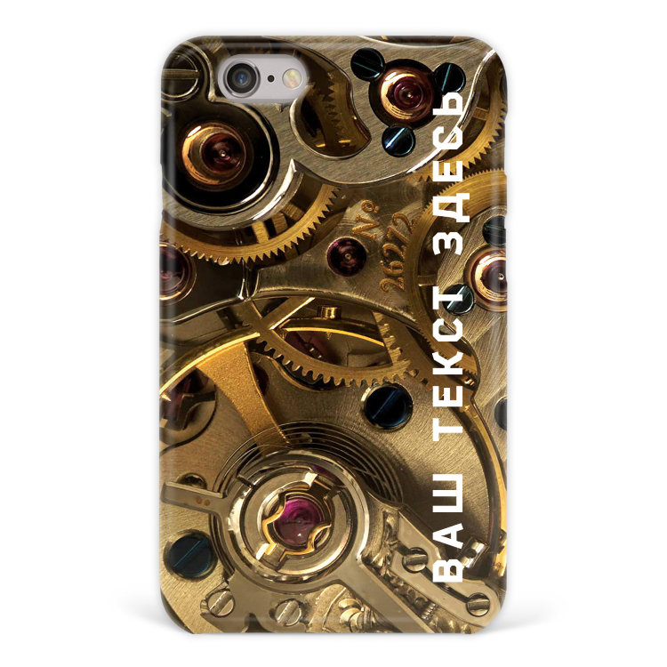 Case for iPhone 6 with an inscription &quot;Mechanic&quot; №4 