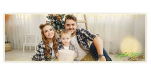 Фотокнига С новым годом 30x20 см