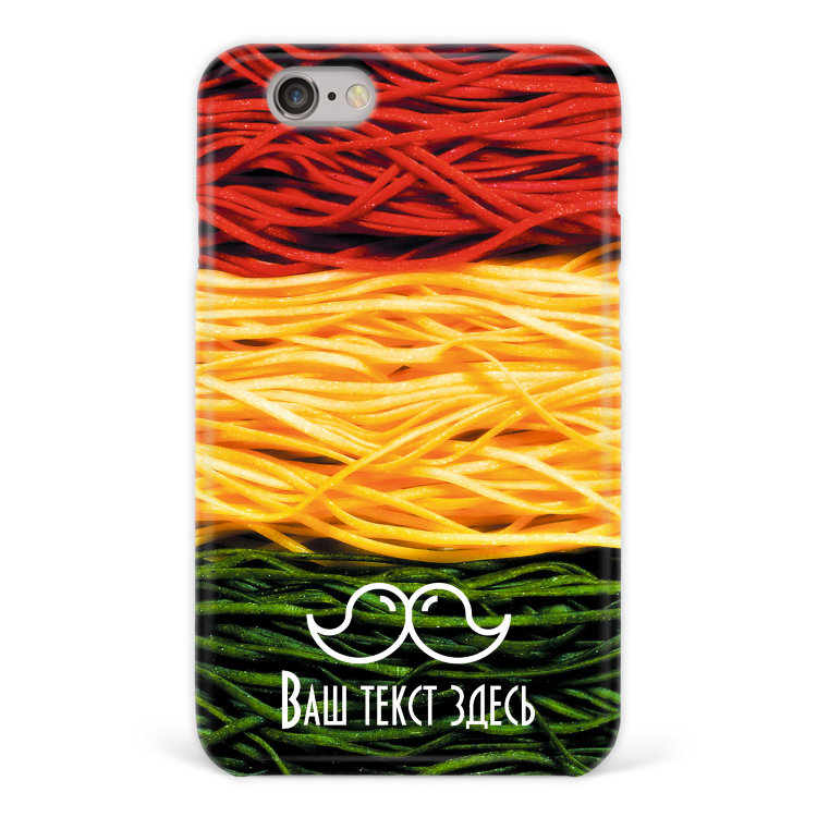 Case for iPhone 6 with a text &quot;Pasta&quot; №9 