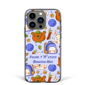 Чехол для iPhone 16 pro "Школьный для Ученика" №13