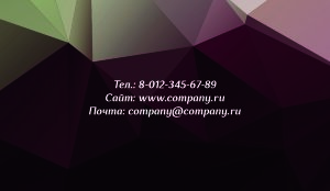 Business card №677