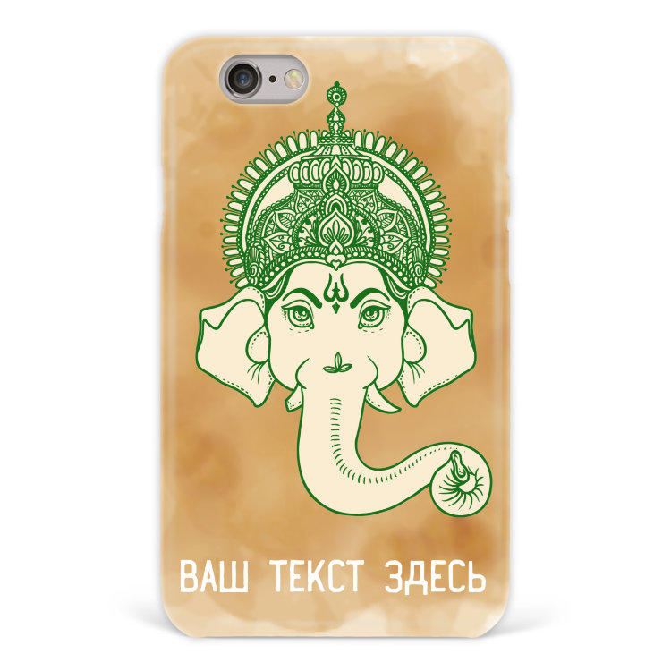Чехол для iPhone 6 &quot;Индийский слон&quot; №25 
