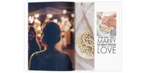 Полиграфическая фотокнига Modern Wedding 20x30