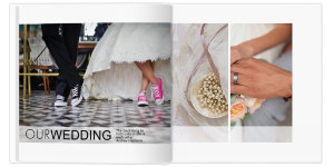 Полиграфическая фотокнига Modern Wedding 30x30