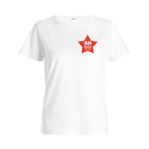 Футболка женская "80 лет Победе"