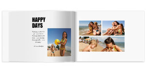 Полиграфическая фотокнига Happy Days 30x20