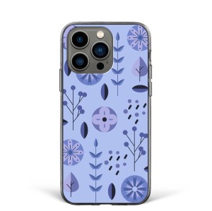 Чехол для iPhone 16 pro "Цветочный принт" №24