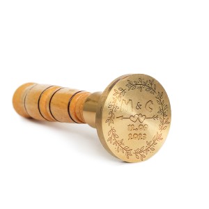 Свадебная печать D30 "Ромашка"