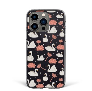 Чехол для iPhone 16 pro "Лебединое озеро" №25