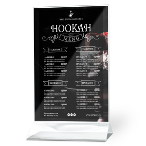 Тейбл-тент пластиковый А4 №18