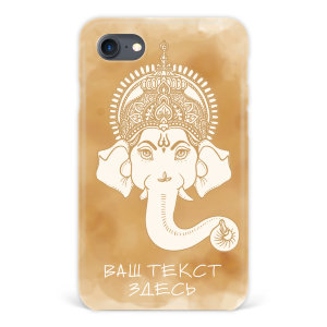 Чехол для iPhone 7 с надписью "Слон" №25