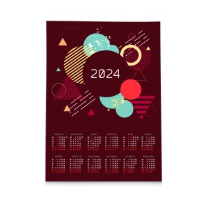 Calendar poster A2 №38