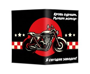 Обложка на паспорт №117