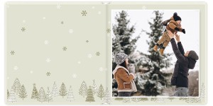 Фотокнига Зима в лесу 30x30 см