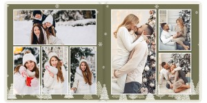 Фотокнига Зима в лесу 30x30 см