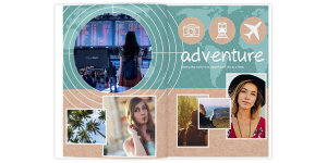 Полиграфическая фотокнига Kraft Travel 20x30