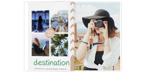 Полиграфическая фотокнига Kraft Travel 20x30