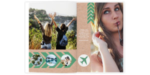 Полиграфическая фотокнига Kraft Travel 20x30