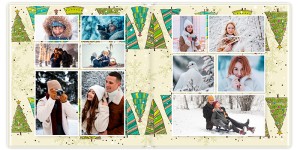 Фотокнига Елочное безумие 30x30 см