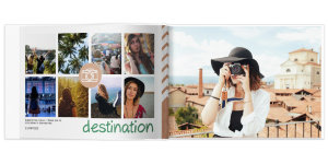 Полиграфическая фотокнига Kraft Travel 30x20