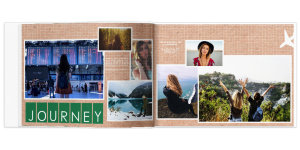Полиграфическая фотокнига Kraft Travel 30x20