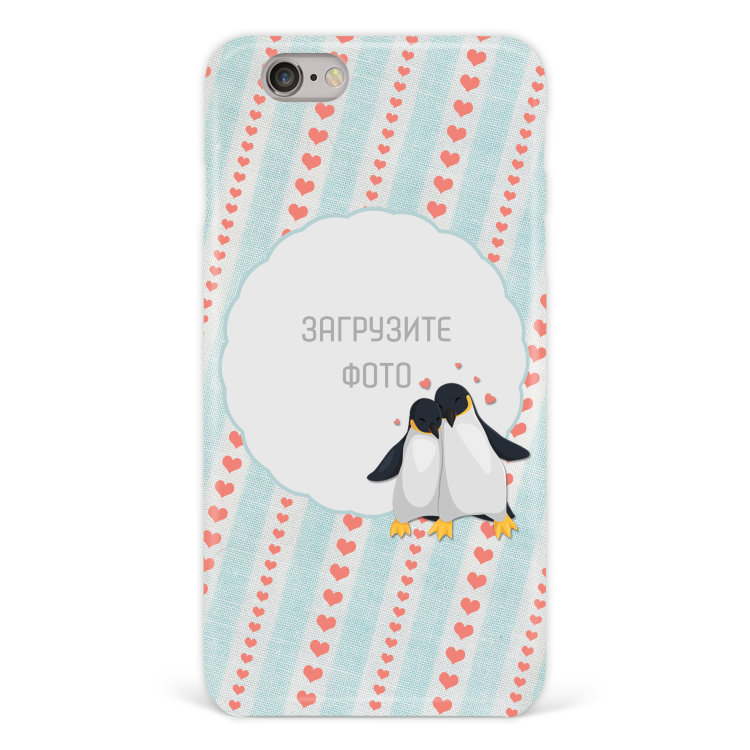  Чехол для iPhone 6 &quot;Пингвины&quot; №134 
