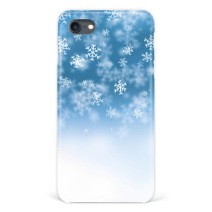 Чехол для iPhone 7 "Снежинки" №171