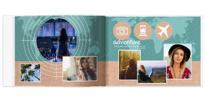 Полиграфическая фотокнига Kraft Travel 42x30
