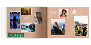 Полиграфическая фотокнига Kraft Travel 42x30